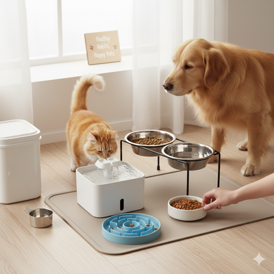 Pet Hydration & Digestion: Choosing the Best Feeding & Watering Supplies