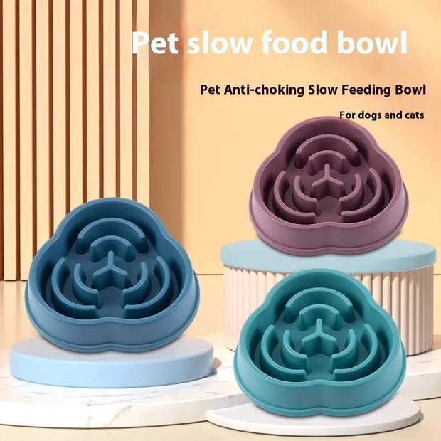 Anti-Choke, Anti-Skid Dog Bowl for Healthy Eating
