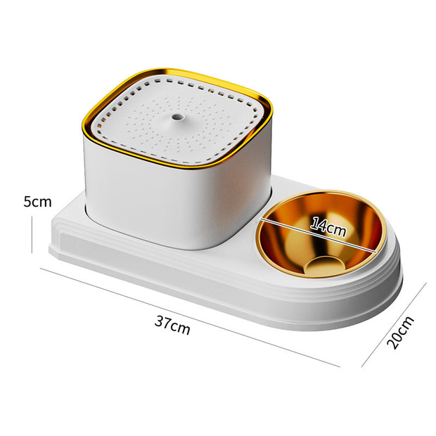 The Mindful Mutt – Automatic Cat Water Feeder Bowl