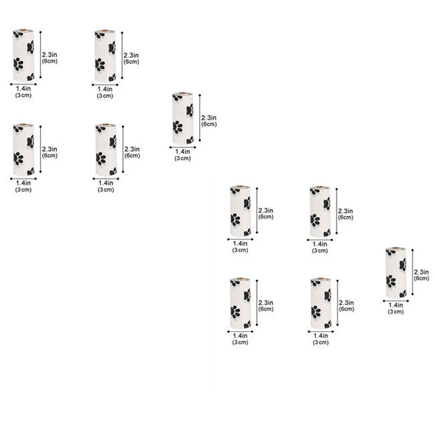 Dog Poop Bags – Biodegradable Continuous Roll with Dispenser Options