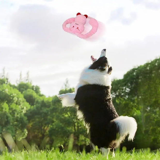 Bunny Squeaky Pet Plush Chew Toy for dogs.