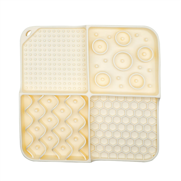 Portable Silicone Pet Feeding Mat | Non-Slip Waterproof Pet Food Tray