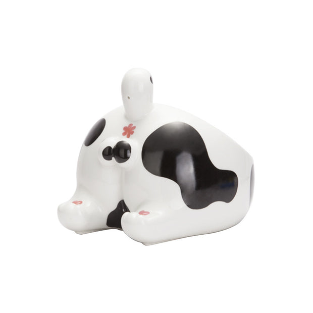 Ceramic Pet Bowl Cat & Dog Feeding Holder – Elevated Cartoon Design