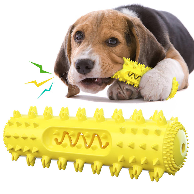 Vocal Dog Teething Stick – Chew Toy & Toothbrush for Teeth Cleaning