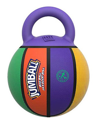 Jianbao Bite-Resistant Dog Toy Ball – Interactive Training & Puzzle Play Ball with Handle