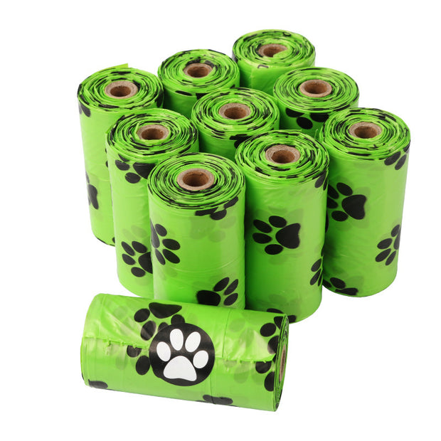 Dog Poop Bags – Biodegradable Continuous Roll with Dispenser Options