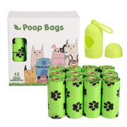 Dog Poop Bags – Biodegradable Continuous Roll with Dispenser Options