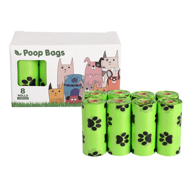 Dog Poop Bags – Biodegradable Continuous Roll with Dispenser Options
