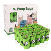 Dog Poop Bags – Biodegradable Continuous Roll with Dispenser Options