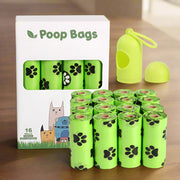 Dog Poop Bags – Biodegradable Continuous Roll with Dispenser Options