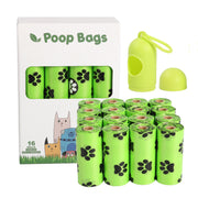 Dog Poop Bags – Biodegradable Continuous Roll with Dispenser Options