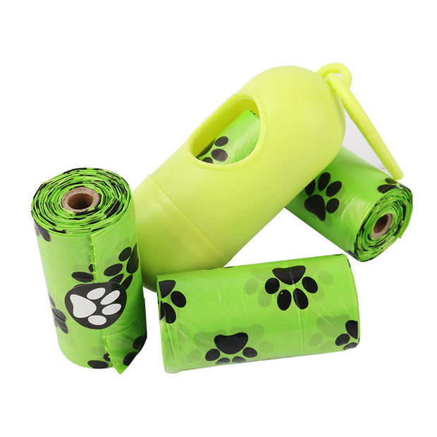 Dog Poop Bags – Biodegradable Continuous Roll with Dispenser Options