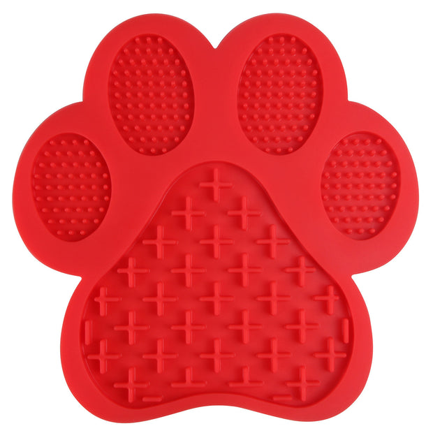 Dog Lick Pad – Wall Mounted Silicone Slow Feeder & Bath Distraction Mat