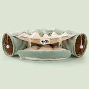 Collapsible Cat Tunnel – Durable & Washable Pet Toy