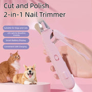 Professional Pet Nail Clippers with LED - Safe Dog & Cat Tool