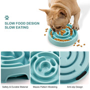 Slow Feeder Dog Bowl – Healthy, Safe & Engaging Mealtime Solution