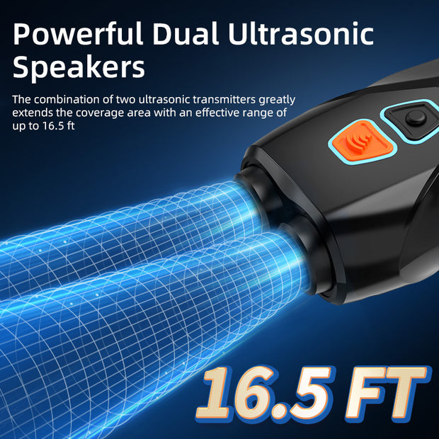 High-Power Ultrasonic Portable Dog Repeller