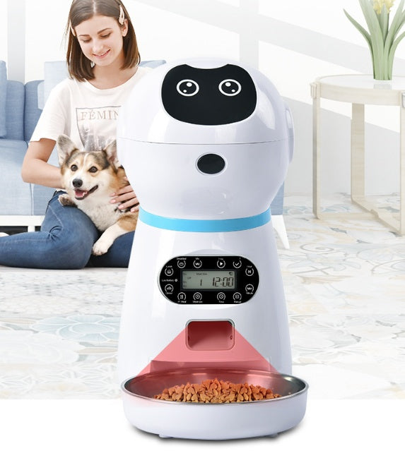 Automatic Pet Feeder – Smart Food Dispenser for Dogs & Cats