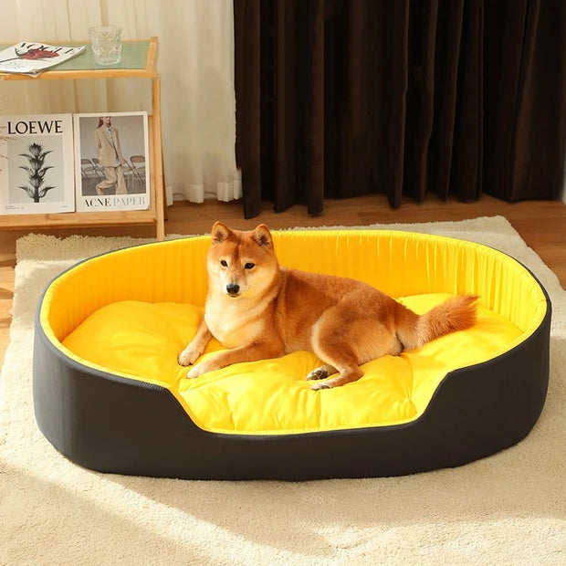 Dog Bed Pet Nest – Soft Cat Mat & Pet Cushion for Comfortable Sleep