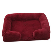 Doghouse & Cathouse Plush Round Pet Bed