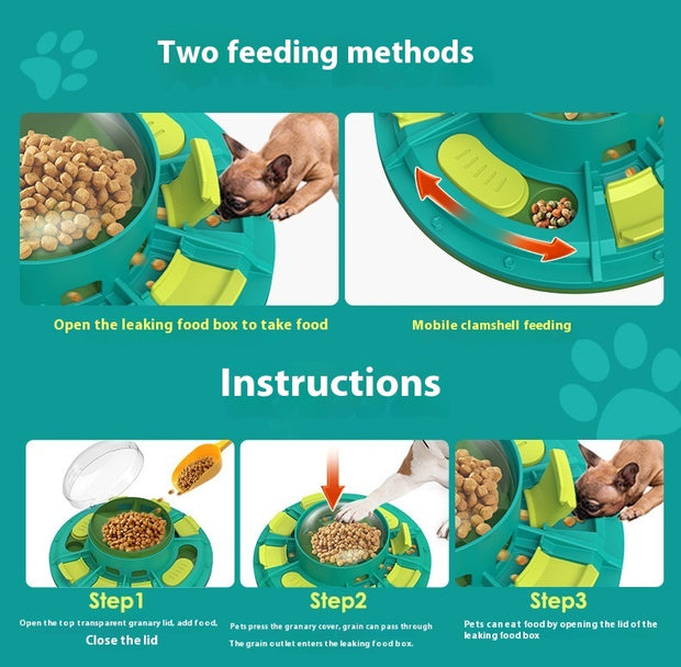 The Mindful Mutt – Interactive Dog Puzzle Slow Feeder
