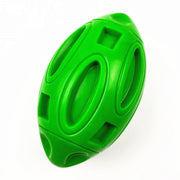 Indestructible Squeaky Dog Toy for Aggressive Chewers | Durable Natural Rubber Ball