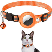 Reflective Dog Collar with AirTag Holder -UK Pet Safety