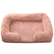 Doghouse & Cathouse Plush Round Pet Bed