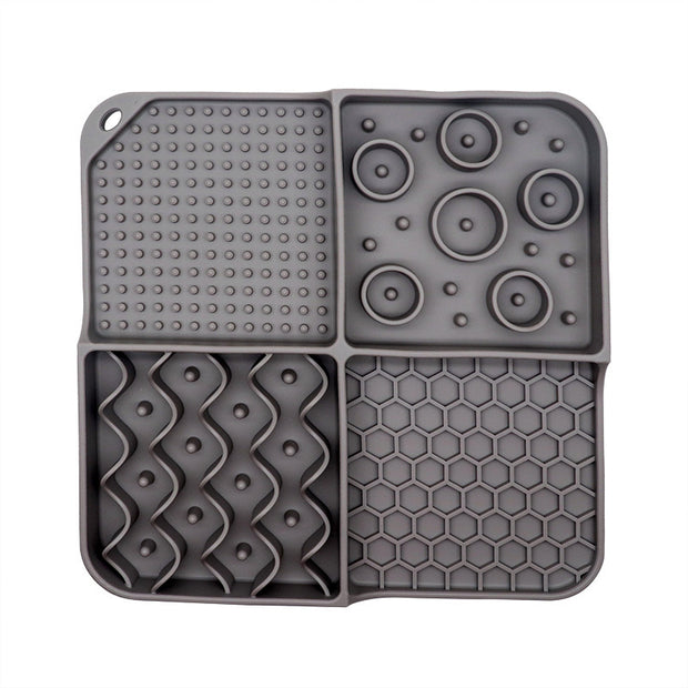 Portable Silicone Pet Feeding Mat | Non-Slip Waterproof Pet Food Tray