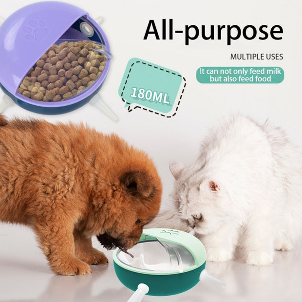 Kitten & Puppy Milk Feeder with 4 Teats