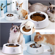 Smart Weighing Slow Feeder Dog Cat Pet Food Bowl