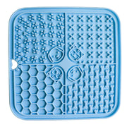 Silicone Pet Lick Pad with Suction Cups & Scraper – Slow Feeder Mat for Dogs & Cats