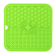 Silicone Pet Lick Pad with Suction Cups & Scraper – Slow Feeder Mat for Dogs & Cats