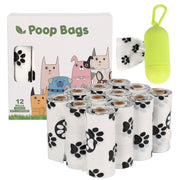 Dog Poop Bags – Biodegradable Continuous Roll with Dispenser Options