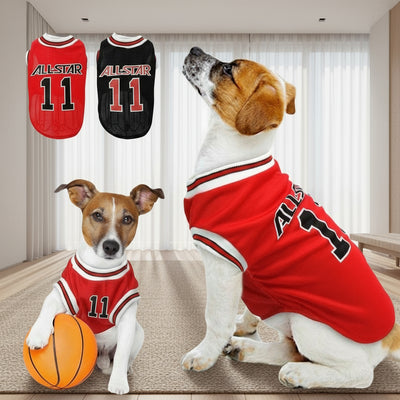 Hot World Cup Ball Spring And Summer Dog Vest Pet Supplies