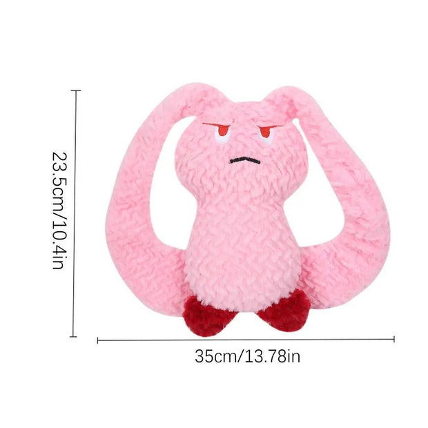 Bunny Squeaky Pet Plush Chew Toy for dogs.