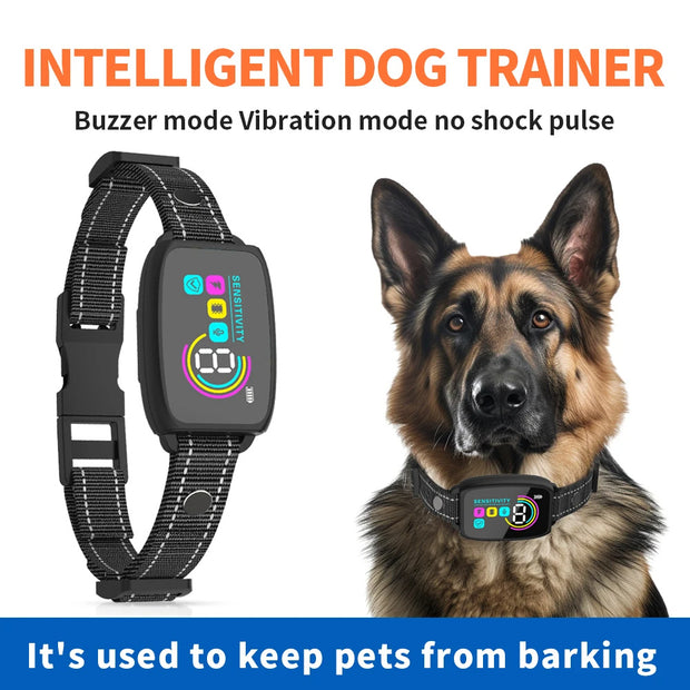 A.I.Smart Automatic Anti Barking Dog Collar