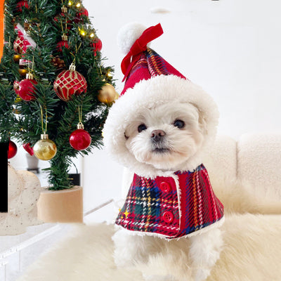 Christmas Dog Clothes – Festive Red Pet Outfit