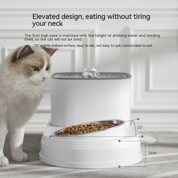 The Mindful Mutt – Automatic Cat Water Feeder Bowl