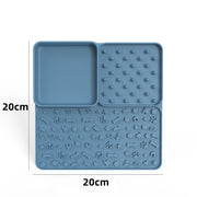 Portable Silicone Pet Feeding Mat | Non-Slip Waterproof Pet Food Tray