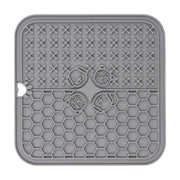 Silicone Pet Lick Pad with Suction Cups & Scraper – Slow Feeder Mat for Dogs & Cats