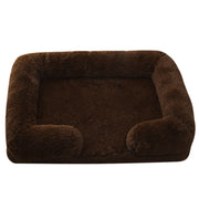 Doghouse & Cathouse Plush Round Pet Bed
