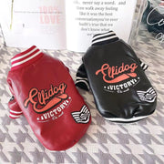 Dog Clothes, Leather Clothes, Small Dogs, Cotton-padded Pets