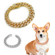 Fashion Necklace for Dogs & Cats, Alloy