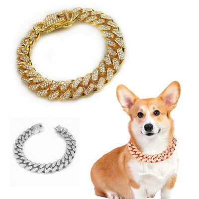 Fashion Necklace for Dogs & Cats, Alloy