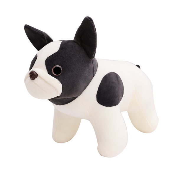 Cute bulldog plush toy