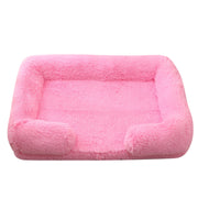 Doghouse & Cathouse Plush Round Pet Bed