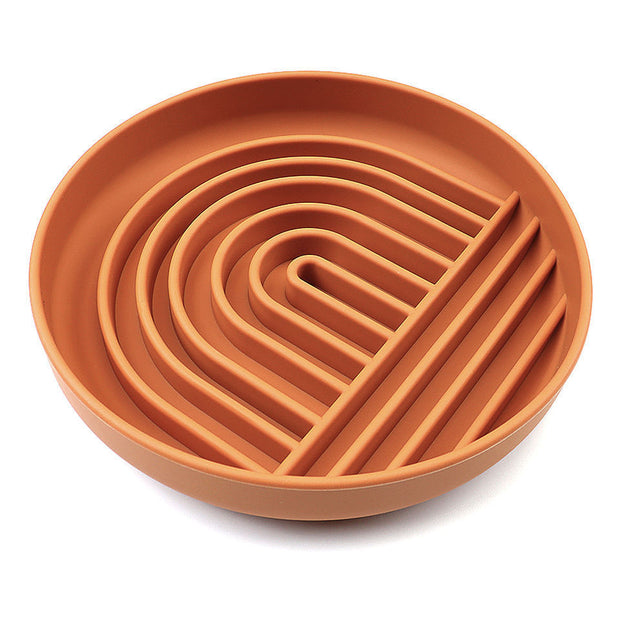 The Slowdown Bowl™ – Silicone Slow Feeder Dog Bowl | Anti-Gulp