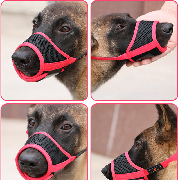 Adjustable Pet Muzzle – Anti-Biting Dog Mask