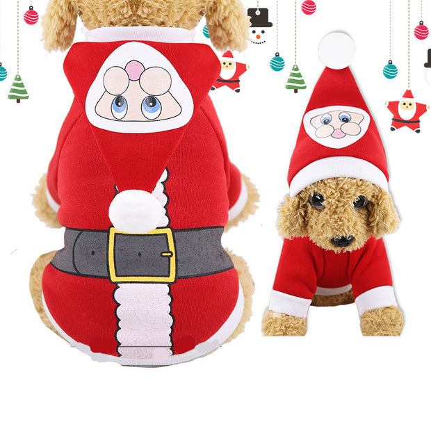Cozy Acrylic Four-Leg Pet Outfit – Warm & Stylish Clothing for Dogs & Cats
